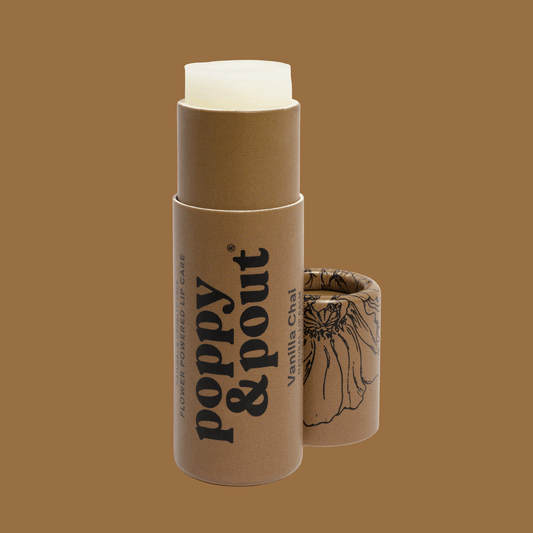 Poppy&Pout Lip Balm - Vanilla Chai