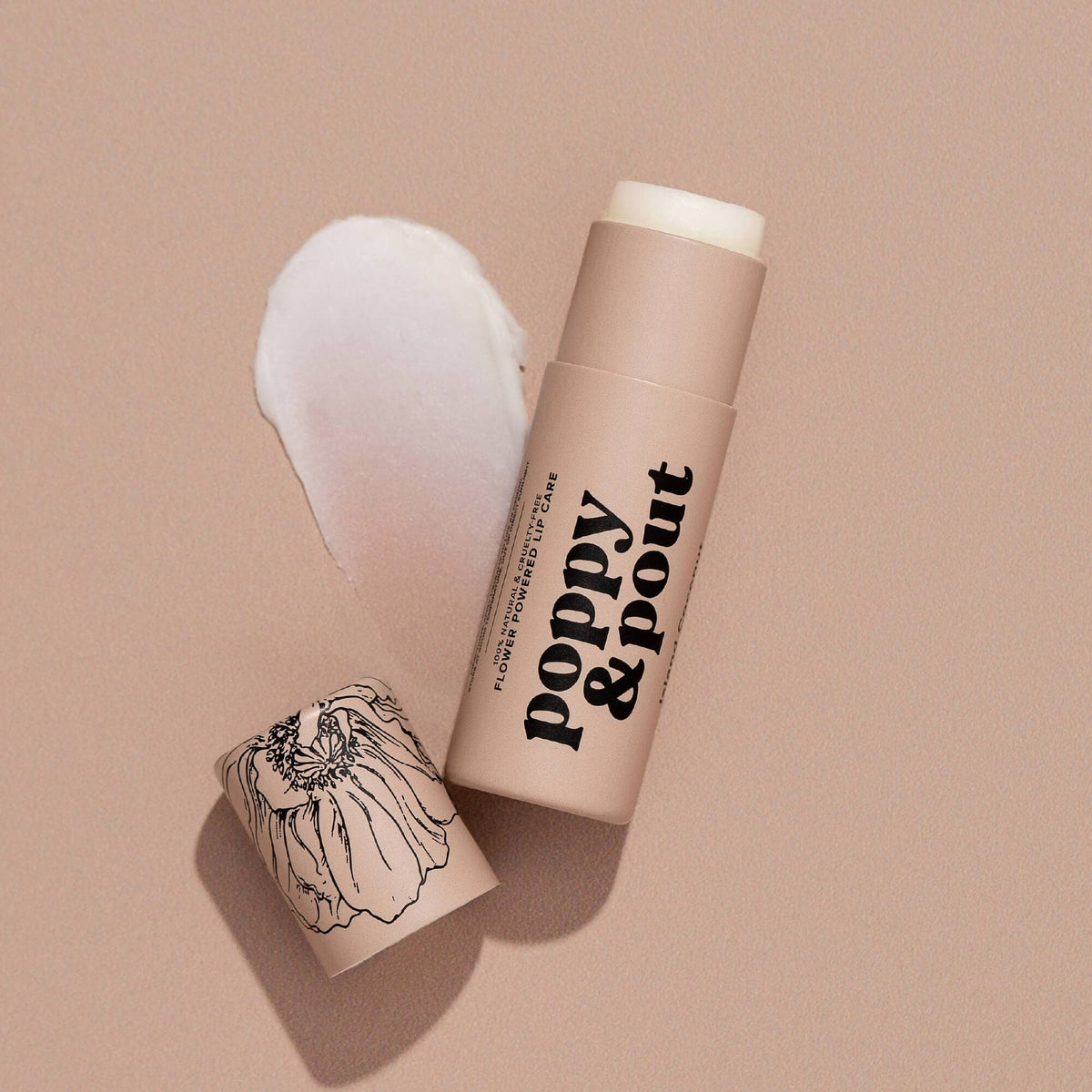 Poppy&Pout Lip Balm - Island Coconut