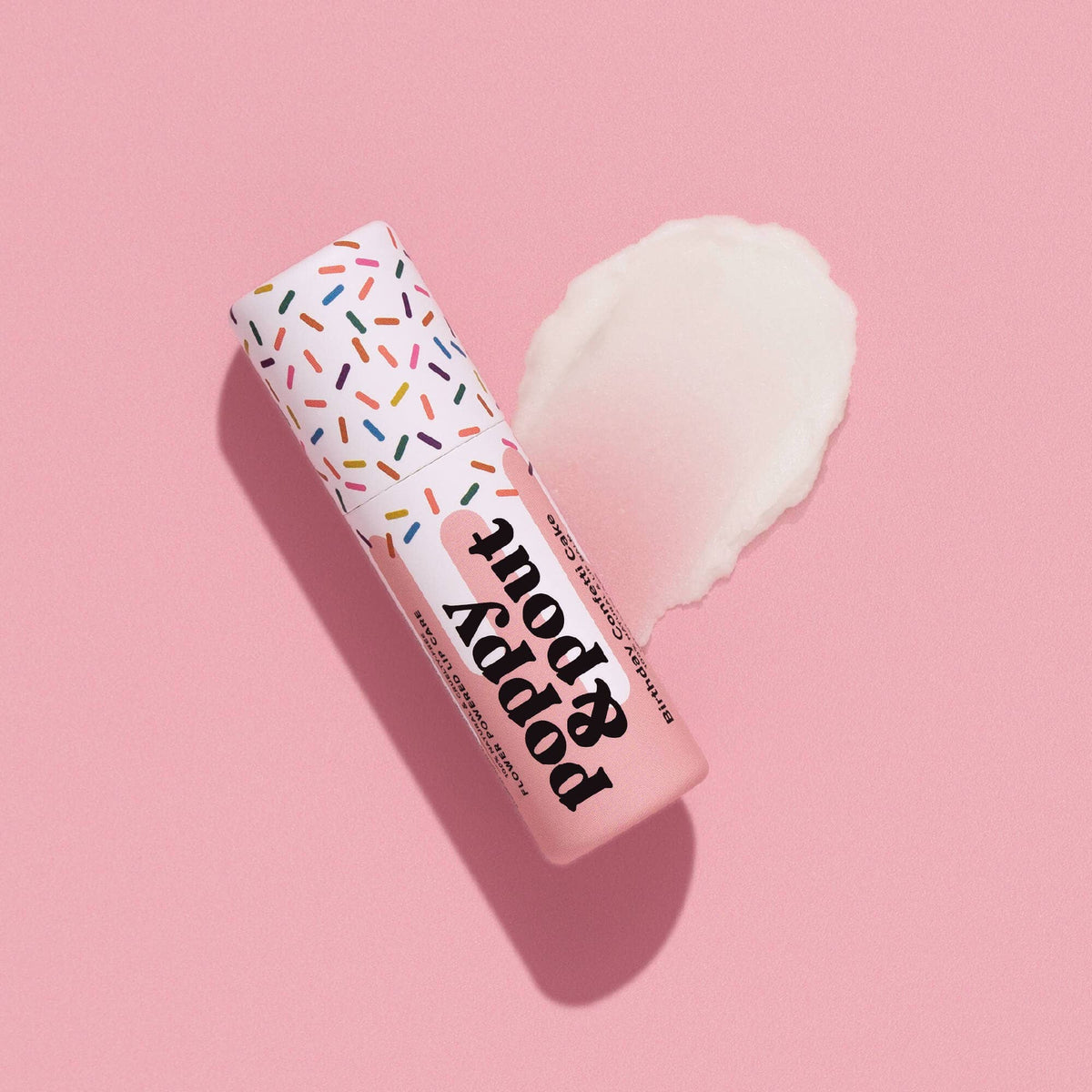 Poppy&Pout Lip Balm - Birthday Confetti Cake