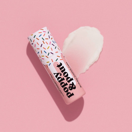 Poppy&Pout Lip Balm - Birthday Confetti Cake