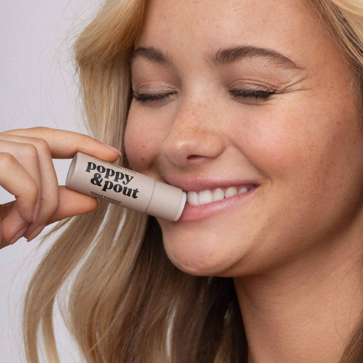 Poppy&Pout Lip Balm - Island Coconut