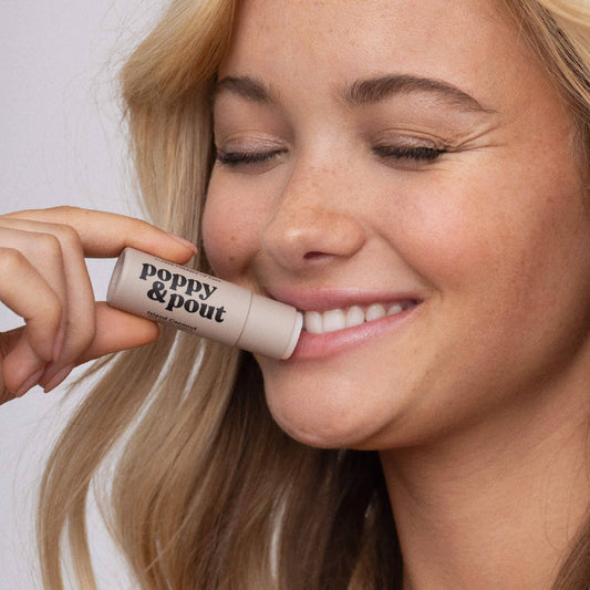 Poppy&Pout Lip Balm - Island Coconut