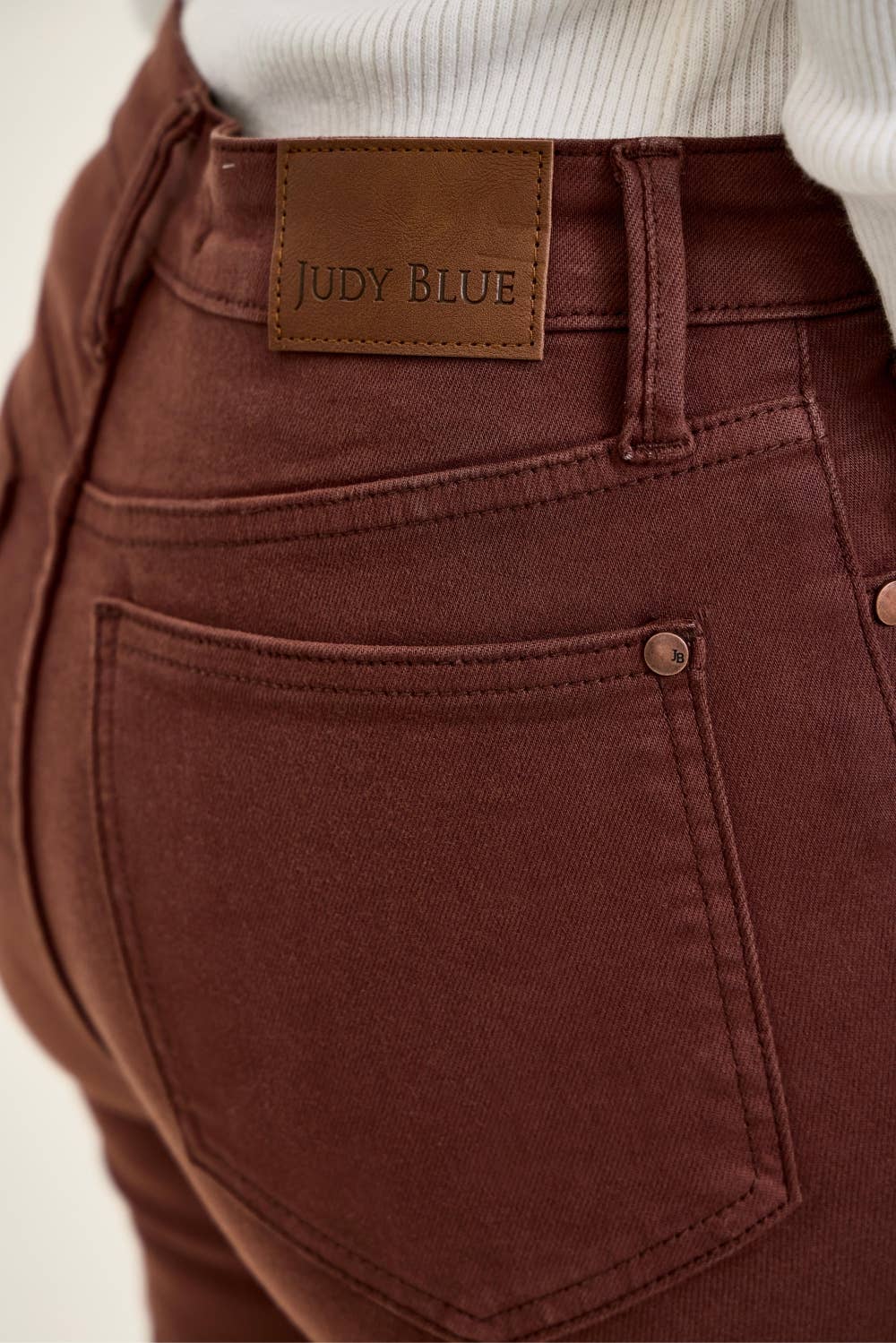 Judy Blue Jaqueline Flare Lace Up Jeans