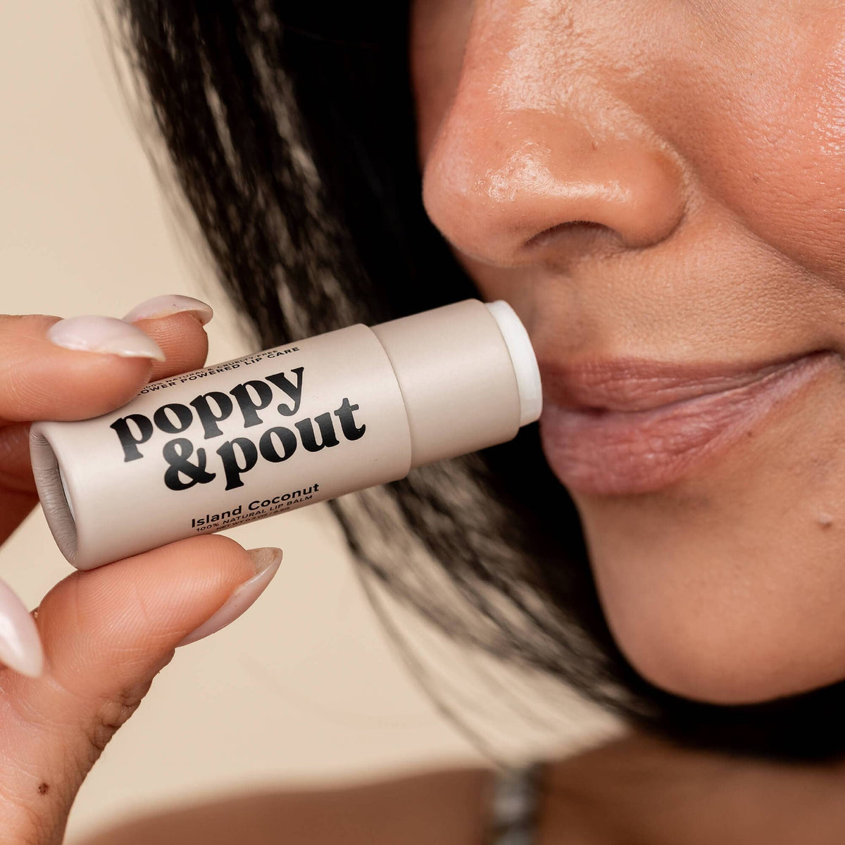 Poppy&Pout Lip Balm - Island Coconut