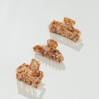 Autumn Leaves Rectangle Claw Clip