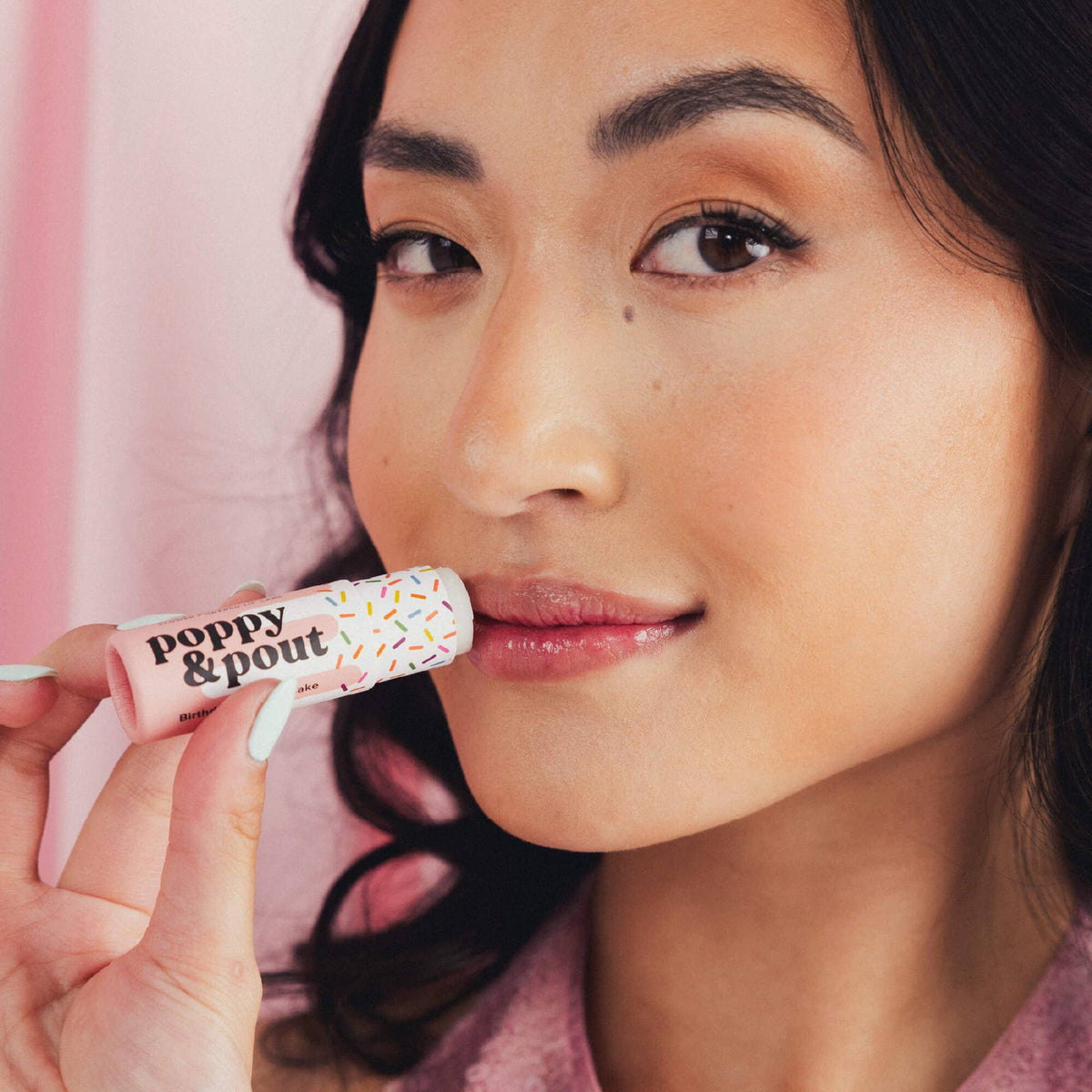 Poppy&Pout Lip Balm - Birthday Confetti Cake