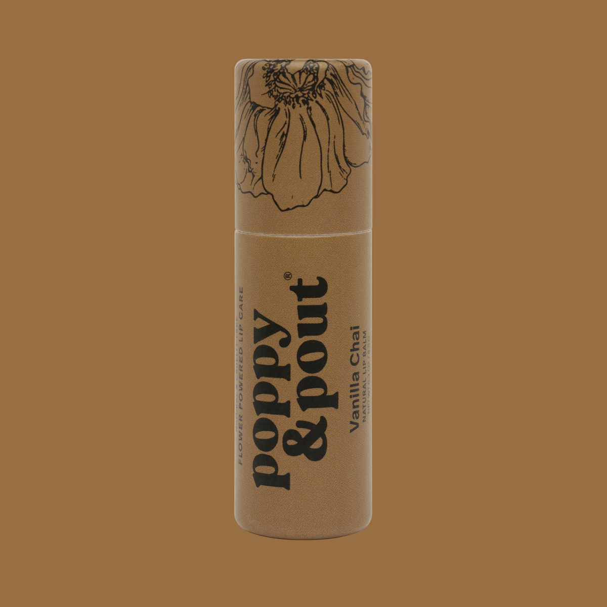 Poppy&Pout Lip Balm - Vanilla Chai