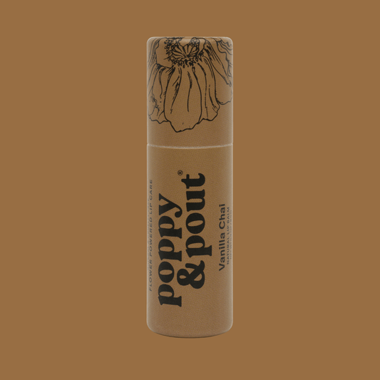 Poppy&Pout Lip Balm - Vanilla Chai