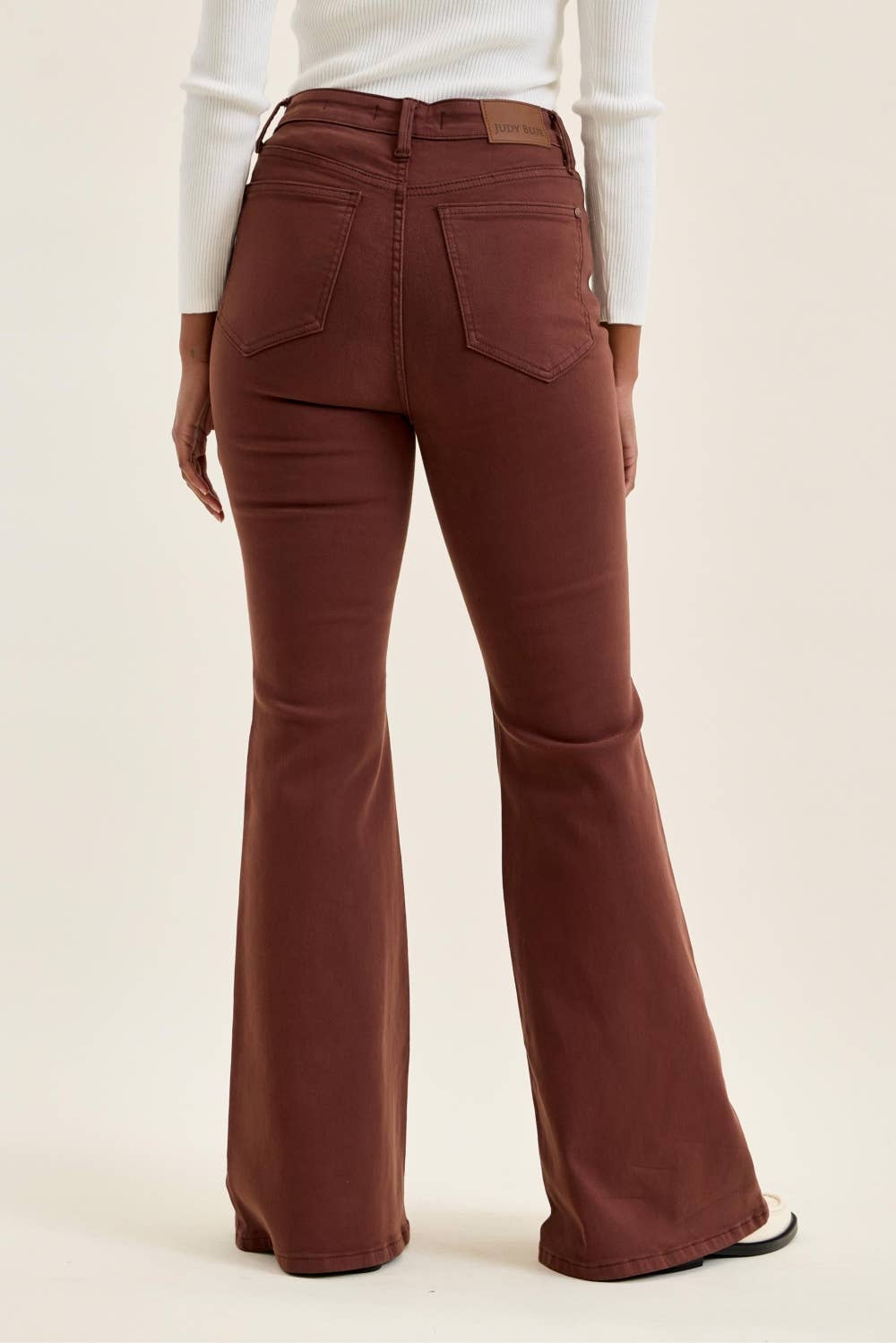 Judy Blue Jaqueline Flare Lace Up Jeans